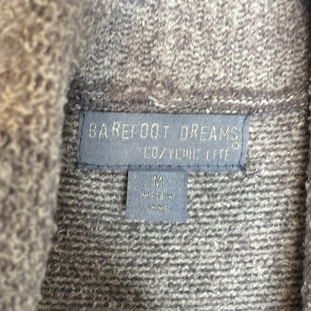 Barefoot Dreams | CozyChic Lite Open Circle Cardigan Lite‎ Lavender Size Mediun - Picture 4 of 6